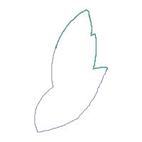 Chicken and Flowers Ornament - ITH Project - Machine Embroidery Design