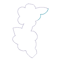 Ladybugs Welcome Home Ornament - ITH Project - Machine Embroidery Design