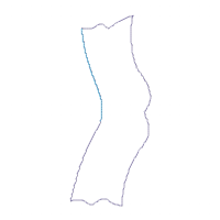 Girl Doing Laundry Wreath - ITH Project - Machine Embroidery Design