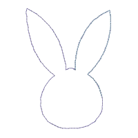 Easter Basket Boy and Girl - ITH Project - Machine Embroidery Design