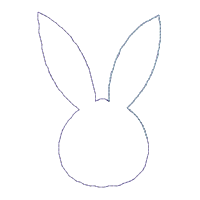 Easter Basket Boy and Girl - ITH Project - Machine Embroidery Design