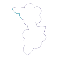 Ladybugs Welcome Home Ornament - ITH Project - Machine Embroidery Design