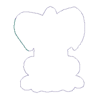 Dog House Welcome - ITH Project - Machine Embroidery Design