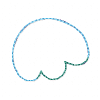 Sewing Machine Dog and Cat Ornament 1 - ITH Project - Machine Embroidery Design