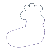 Nativity Wreath - ITH Project - Machine Embroidery Design