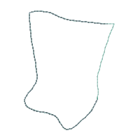 Girl Doing Laundry Wreath - ITH Project - Machine Embroidery Design