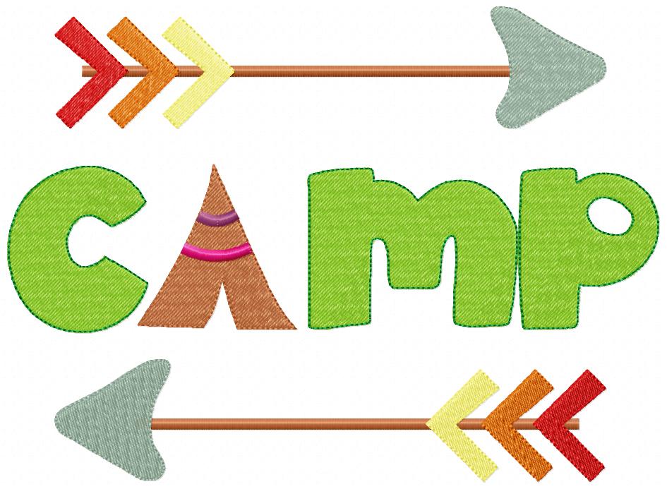 Camp Arrows - Fill Stitch