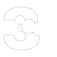 Lollipop Candy Number 3 Three 3rd Birthday - Applique