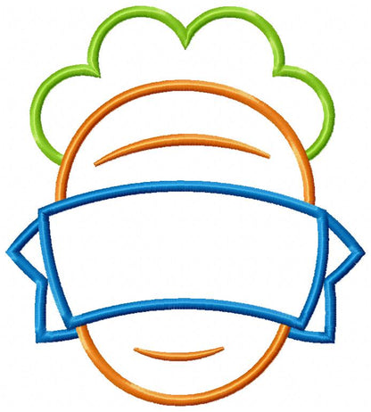 Easter Carrot - Applique