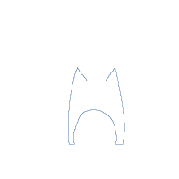 Cat, Bird and Sun - Applique - Machine Embroidery Design