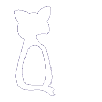 Valentines Cats in Love - Applique - Machine Embroidery Design