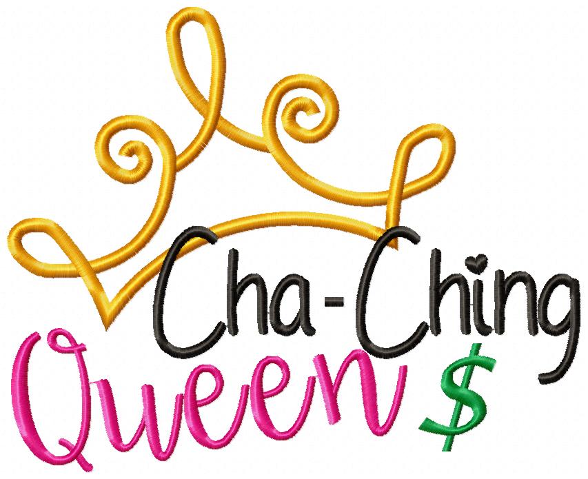 Cha-Ching Queen - Fill Stitch