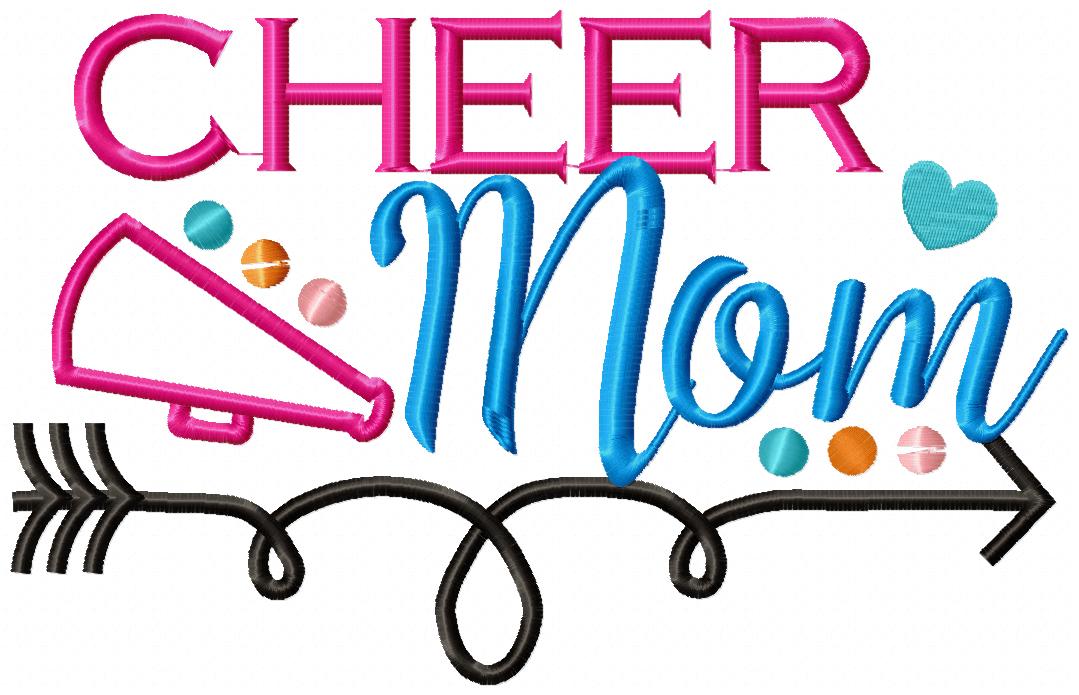 Cheer Mom - Applique