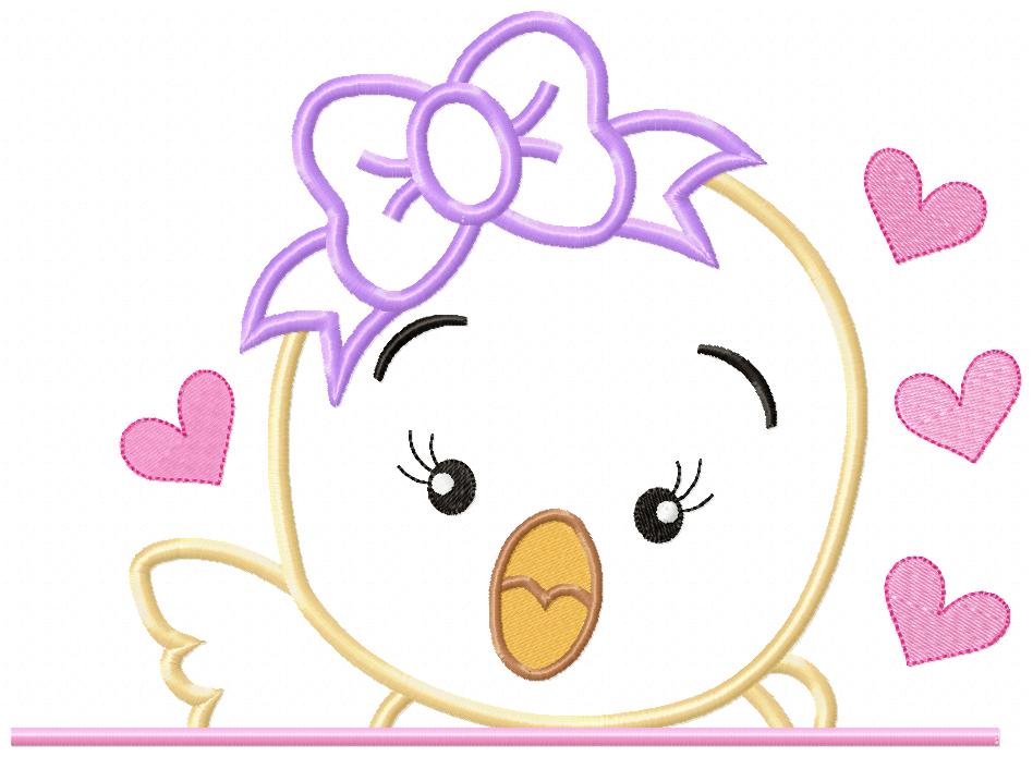 Chick Boy and Girl - Set of 2 designs - Applique