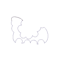 Chicken and Flowers - Applique