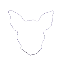 Chihuahua Girl - Applique