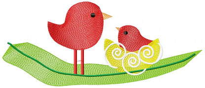 Christmas Bird - Rippled