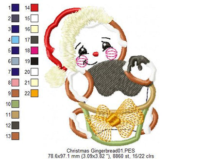 Gingerbread  - Applique