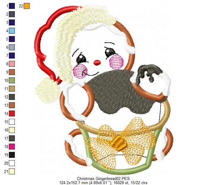 Gingerbread  - Applique