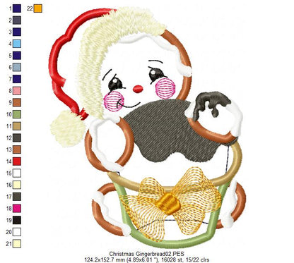 Gingerbread  - Applique