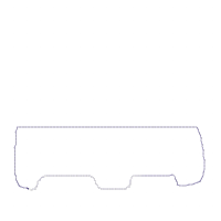 Christmas Kombi - Applique Machine Embroidery Design