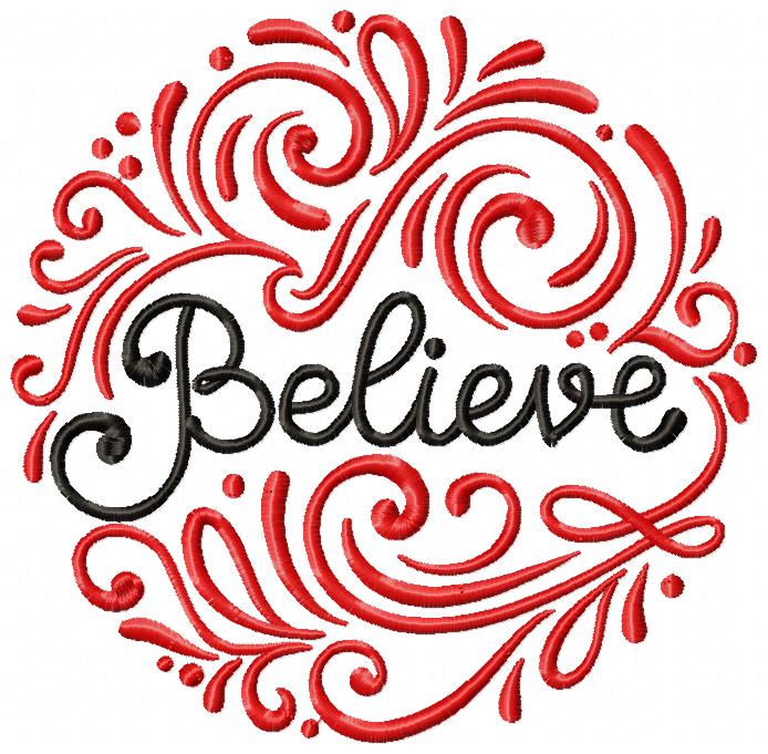 Christmas Round Sayings - Fill Stitch - Set of 10 designs