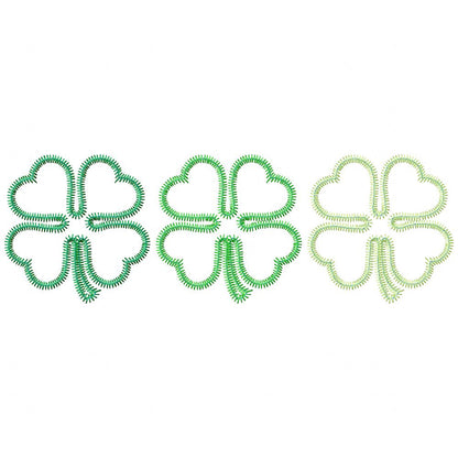 Four Leaf Clovers Trio - Zigzag Appliqué – Machine Embroidery Design