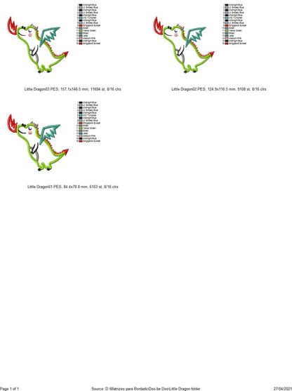 Green Dragon - Aplique