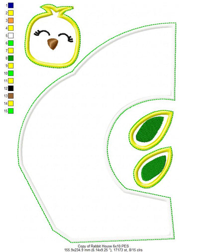 Easter House - ITH Project - Machine Embroidery Design