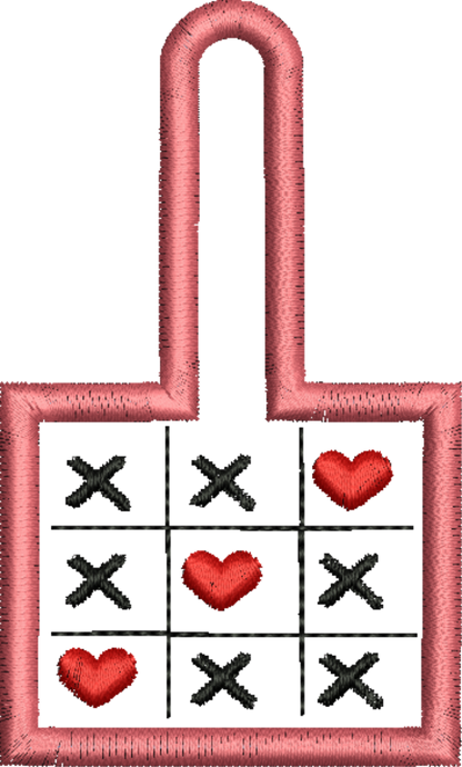 Hash Keychain - ITH Project - Machine Embroidery Design