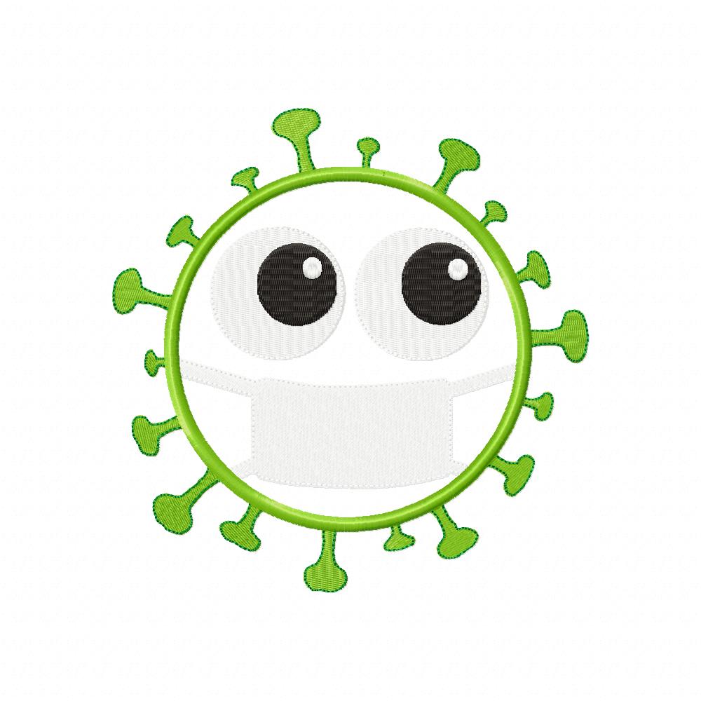 Coronavirus Social Distance - Applique