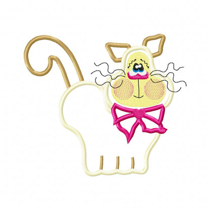 Country Cat - Applique