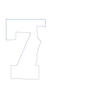 Cow Boy Number 7 Seven 7th Birthday - Applique