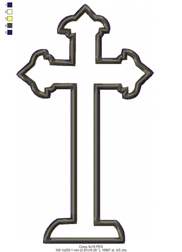 Graveyard and Zombie Hands - ITH Project - Machine Embroidery Design