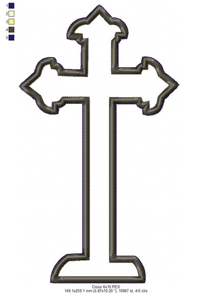 Graveyard and Zombie Hands - ITH Project - Machine Embroidery Design