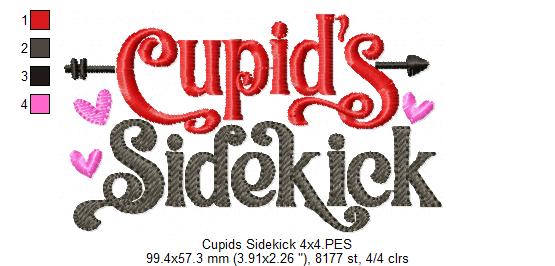 Cupid's Sidekick - Fill Stitch