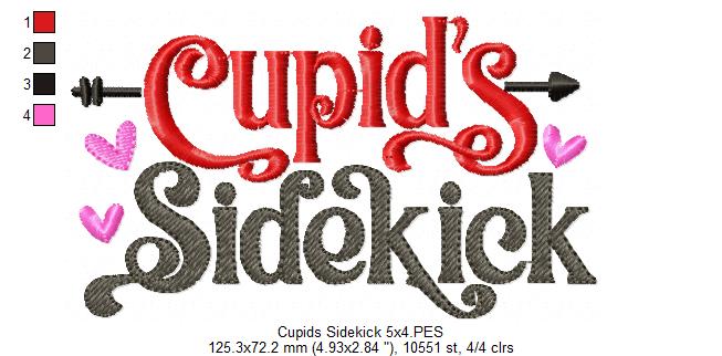 Cupid's Sidekick - Fill Stitch