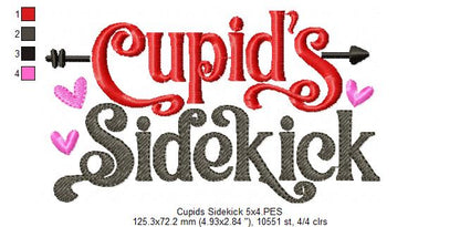 Cupid's Sidekick - Fill Stitch