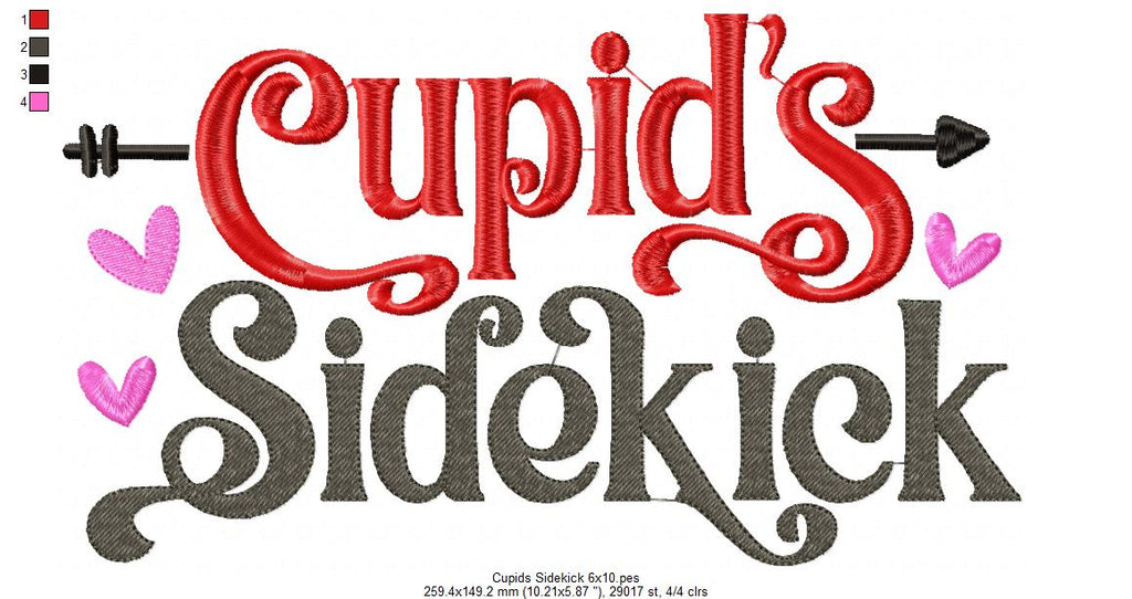Cupid's Sidekick - Fill Stitch