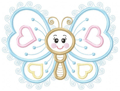 Cute Butterfly - Applique