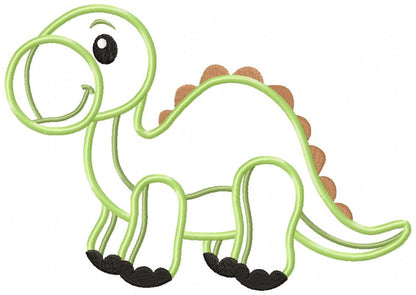 Cute Dinosaur Boy - Applique