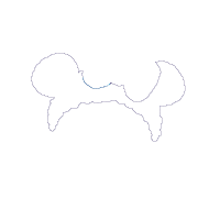 Cute Girl Smiling - Applique