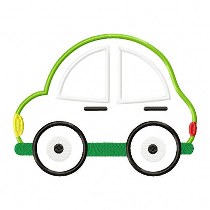 Cute Little Car - Applique