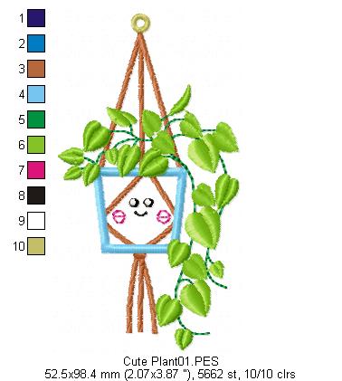 Cute Plant - Applique