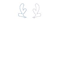 Christmas Reindeer Girl Bow - Applique - Machine Embroidery Design