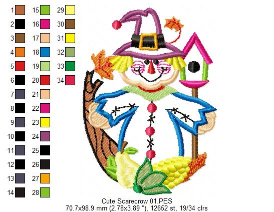 Scarecrow 2 - Applique