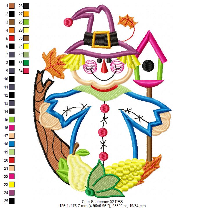 Scarecrow 2 - Applique
