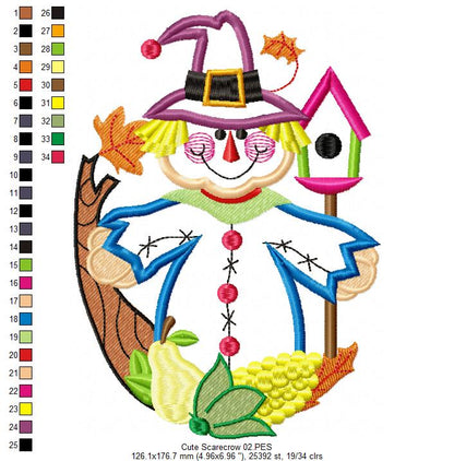 Scarecrow 2 - Applique
