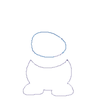 Cute Snowman - Applique Embroidery