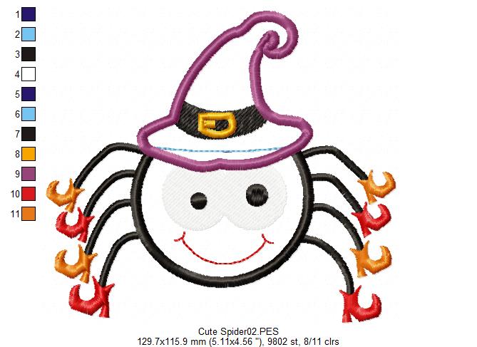 Witch Spider - Applique